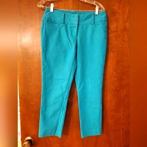Maurice's Women's Size 3/4 Teal Capris